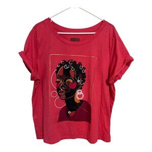 Target Black History Month Women’s Graphic T-Shirt Red XXL